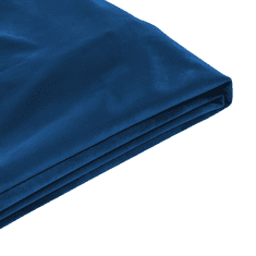 Beliani Náhradní povlak pro postel 160 x 200 cm modrý FITOU