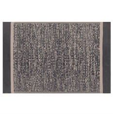 Beliani Venkovní koberec 120 x 180 cm černobéžový BALLARI