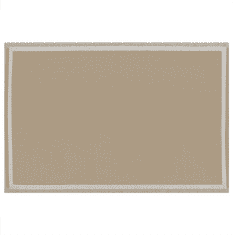 Beliani Venkovní koberec 120 x 180 cm béžový ETAWAH