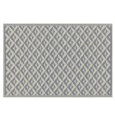 Beliani Venkovní koberec 120 x 180 cm šedý BIHAR