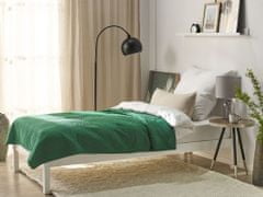 Embosovaný přehoz na postel 160 x 220 cm zelený BABAK