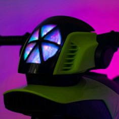 Baby Mix Dětská elektrická motorka POLICE zelená