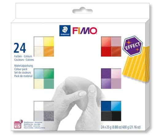 FIMO FIMO effect sada 24 barev 25 g, 8013 C24-1