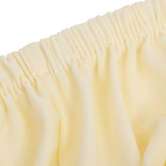 shumee Strečový potah na dvoumístnou pohovku krémový polyester žerzej