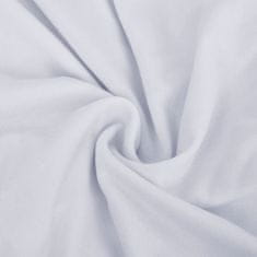 Vidaxl Strečový potah na 3místnou pohovku bílý polyesterový žerzej