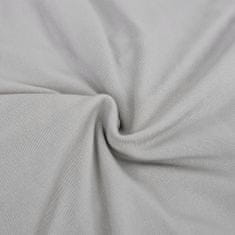 Vidaxl Strečový potah na pohovku šedý polyesterový žerzej