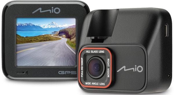  autós kamera mio mivue c588t dual ips kijelző éjjellátó érzékelő full hd video felbontás 3 tengelyes érzékelő hátsó kamera széles látószög könnyű telepítés fotó üzemmód automatikus bekapcsolás 