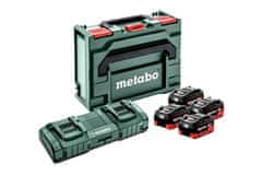 Metabo Baterie 18V 8,0Ah Lihd X4+Nabíjení.