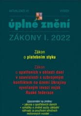 Aktualizace I/2 2022 – Zákon o platebním styku