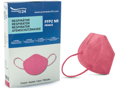 Promedor24 respirátor FFP2 NR PRIMUS světle růžový - 5 ks
