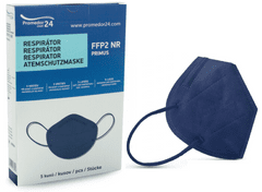 Promedor24 respirátor FFP2 NR PRIMUS tmavě modrý - 5 ks