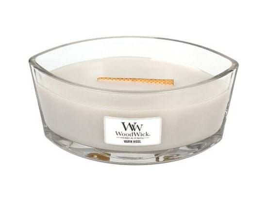 Woodwick svíčka loď Warm Wool 453.6 g