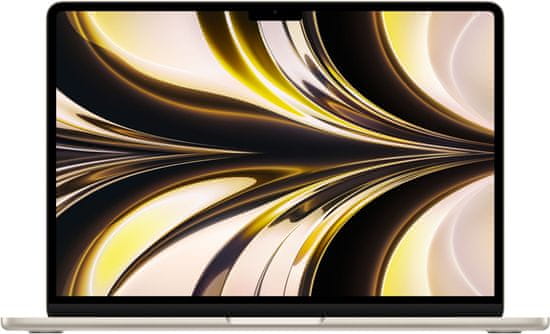 Apple MacBook Air 13, M2 8-core, 16GB, 512GB, 8-core GPU, hvězdně bílá (M2, 2022) (Z15Y000N9)