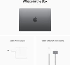 Apple MacBook Air 13, M2 8-core, 16GB, 256GB, 8-core GPU, vesmírně šedá (M2, 2022) (Z15S001K7)
