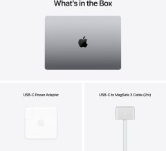 Apple MacBook Pro 14, M1 Pro 8-core, 16GB, 512GB, 14-core GPU, vesmírně šedá (MKGP3CZ/A)