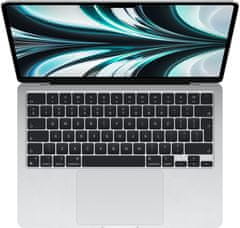 Apple MacBook Air 13, M2 8-core, 16GB, 256GB, 8-core GPU, stříbrná (M2, 2022) (Z15W001YG)