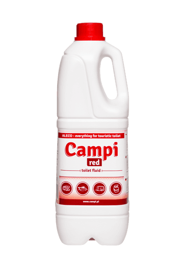 CAMPI Red 2L - koncentrát do chemických WC