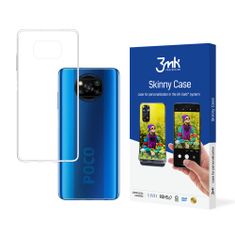 3MK Skinny pouzdro pro Xiaomi Poco X3 - Transparentní KP20205