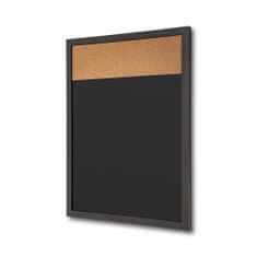 Jansen Display Combi Board - Černá tabule / Korek 45 x 60 cm