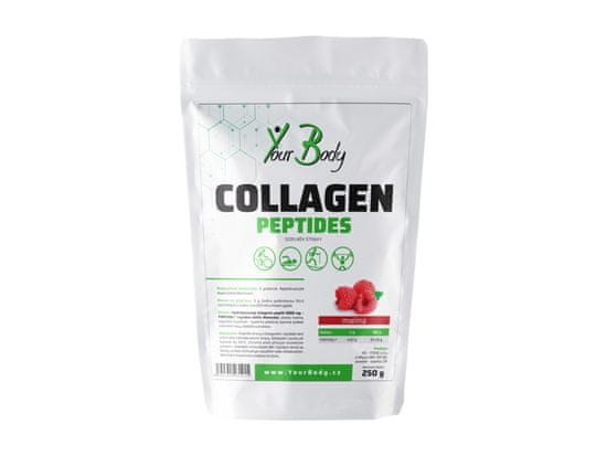 YOURBODY Collagen peptides malina 250 g