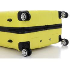 T-class® Cestovní kufr VT21121, žlutá, XL