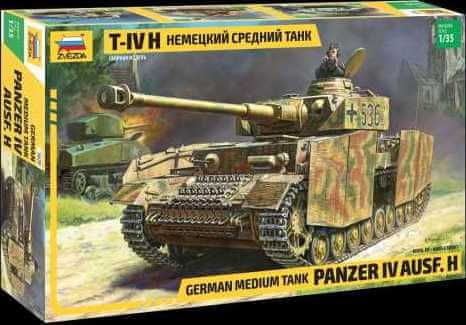 Zvezda  Model Kit tank 3620 - Panzer IV Ausf.H German Medium Tank (1:35)