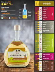 Ami Honey Medovina Sandomierski Trójniak s bisongras 0,75 l | Med víno medové víno | 750 ml | 14 % alkoholu