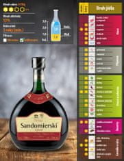 Ami Honey Medovina Sandomierski Trójniak 0,75 l | Med víno medové víno | 750 ml | 13 % alkoholu