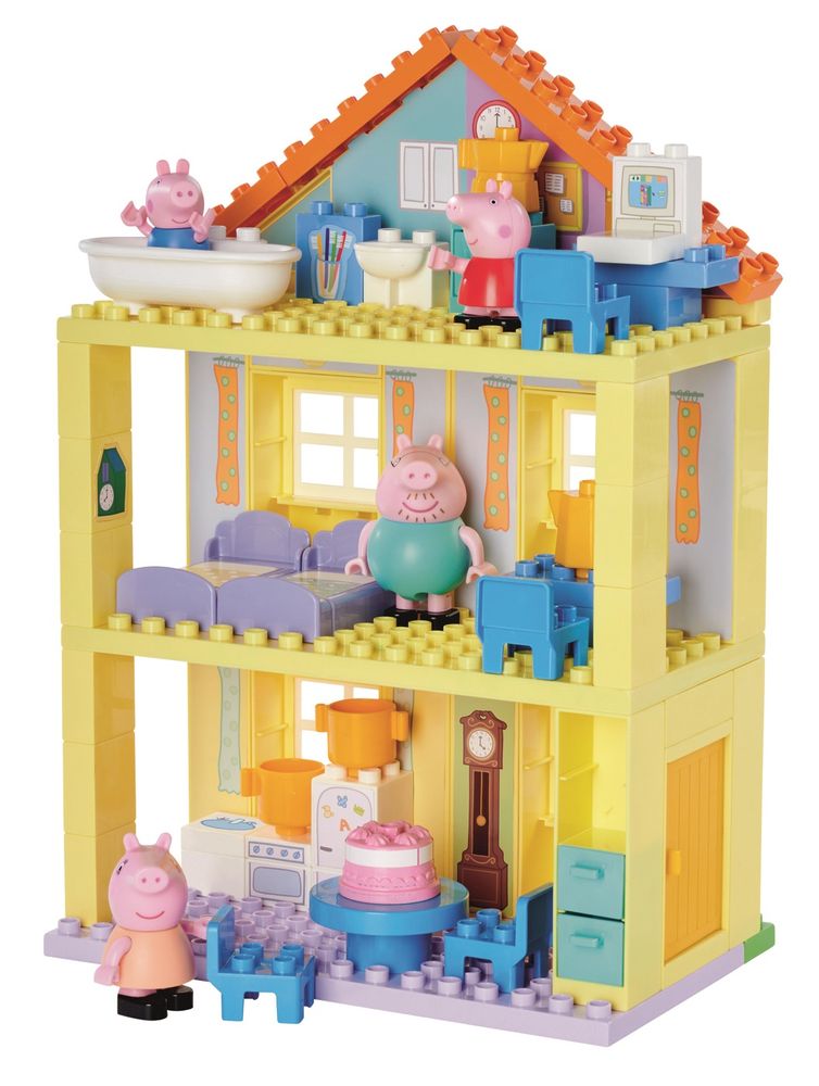 BIG PlayBig BLOXX Peppa Pig Rodinný dům