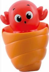 Clementoni BABY Peekaboo Vodní kamarádi: Vykukující krab