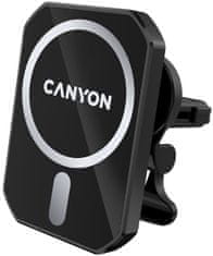 Canyon držák telefonu do ventilace auta MagSafe CM-15 pro iPhone 12/13, magnetický,