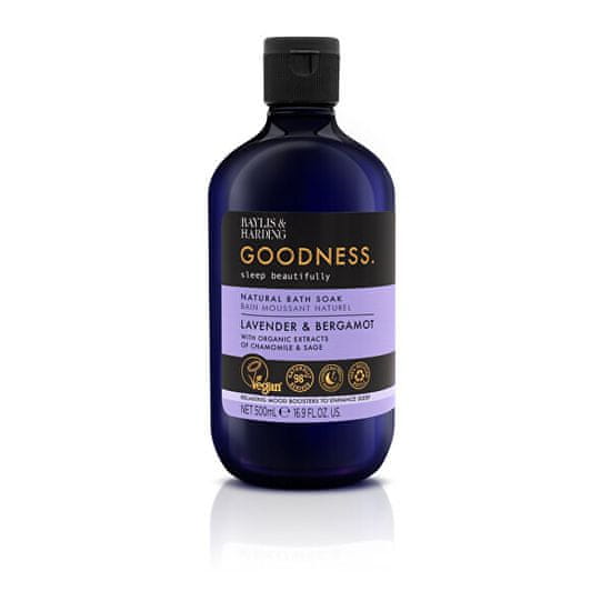 Baylis & Harding Pěna do koupele Levandule a Bergamot Goodness Sleep (Natural Bath Soak) 500 ml