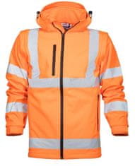 ARDON SAFETY Reflexní softshellová bunda ARDONREF502 oranžová