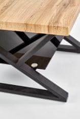 Halmar Konferenční stolek Xena čtverec, přírodní dub