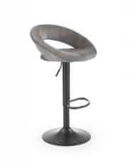 Halmar Barový židle H102, šedá