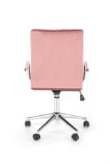 Halmar Kancelářská židle Gonzo 4, růžová