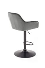 Halmar Barový židle H103, šedá