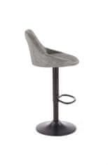 Halmar Barový židle H101, šedá