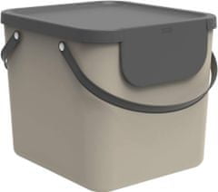 eoshop Systém třídění odpadu ALBULA box 40L - cappuccino