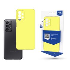 3MK Matt case pouzdro pro Samsung Galaxy A23 - Žlutá KP20297