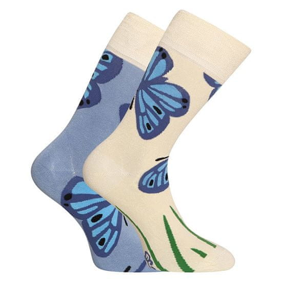 Dedoles Veselé bambusové ponožky Motýl modrásek (D-U-SC-RS-C-B-1554)