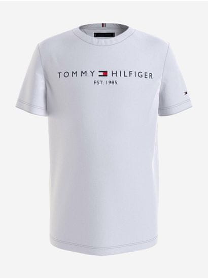 Tommy Hilfiger Sada klučičího trička a kraťasů v bílé a modré barvě Tommy Hilfiger