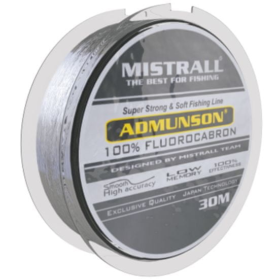 Mistrall Mistrall fluorocarbon Admunson 0,10mm 30m