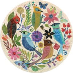 Galison Kulaté puzzle Kruh ptačích přátel 1000 dílků