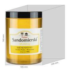 Ami Honey Med přírodní lipový Sandomierski 1300 g