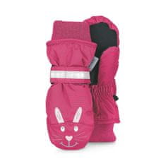 Sterntaler rukavice palčáky šusťák růžové dívčí zajíček 4321905, 3