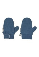 Sterntaler rukavičky kojenecké PURE palčáky fleece, modré 4301420, 2