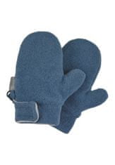 Sterntaler rukavičky kojenecké PURE palčáky fleece, modré 4301420, 1