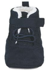 Sterntaler botičky textilní zimní vysoké válenky, kožíšek uvnitř, suchý zip modré 5302101, 22