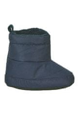 Sterntaler botičky textilní zimní šusťák, dlouhý, suchý zip, voděodolné, modré 5102100, 22